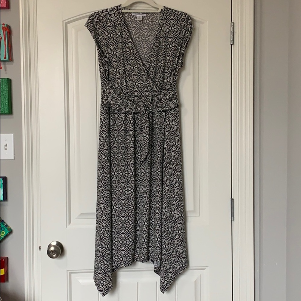 Motherhood Maternity Black & White Dress